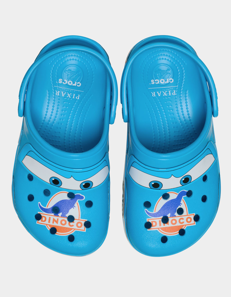 CROCS Disney Pixar Cars Lightning McQueen Dinoco Crocband&trade; Kids Clogs image number 2