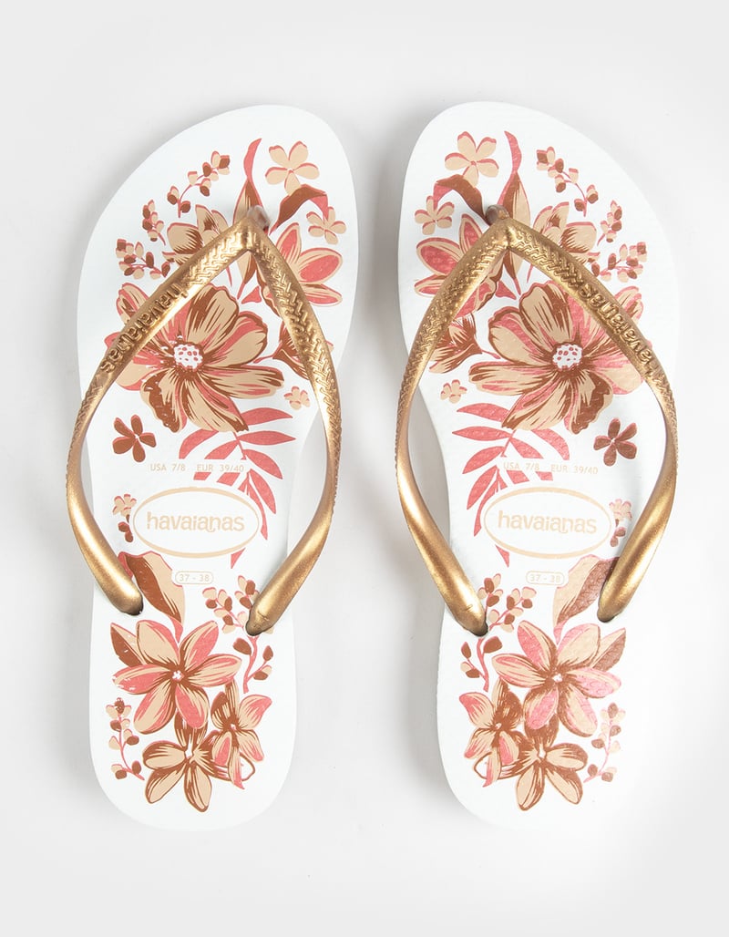 HAVAIANAS Slim Organic Womens Flip Flops image number 0