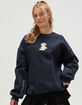 HAPPY CAMP3R Do Not Disturb Womens Crewneck Sweatshirt image number 2