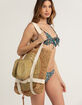 Womens Straw Tote + Hat Carrier image number 2
