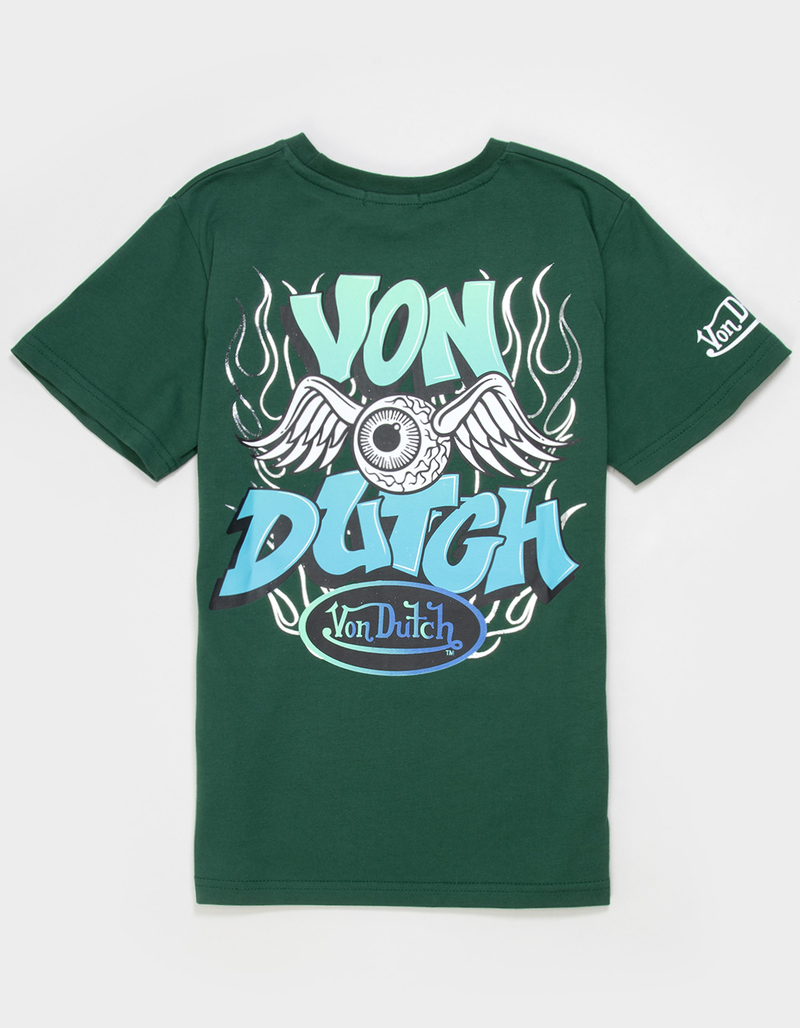 VON DUTCH Flames Boys Tee image number 0