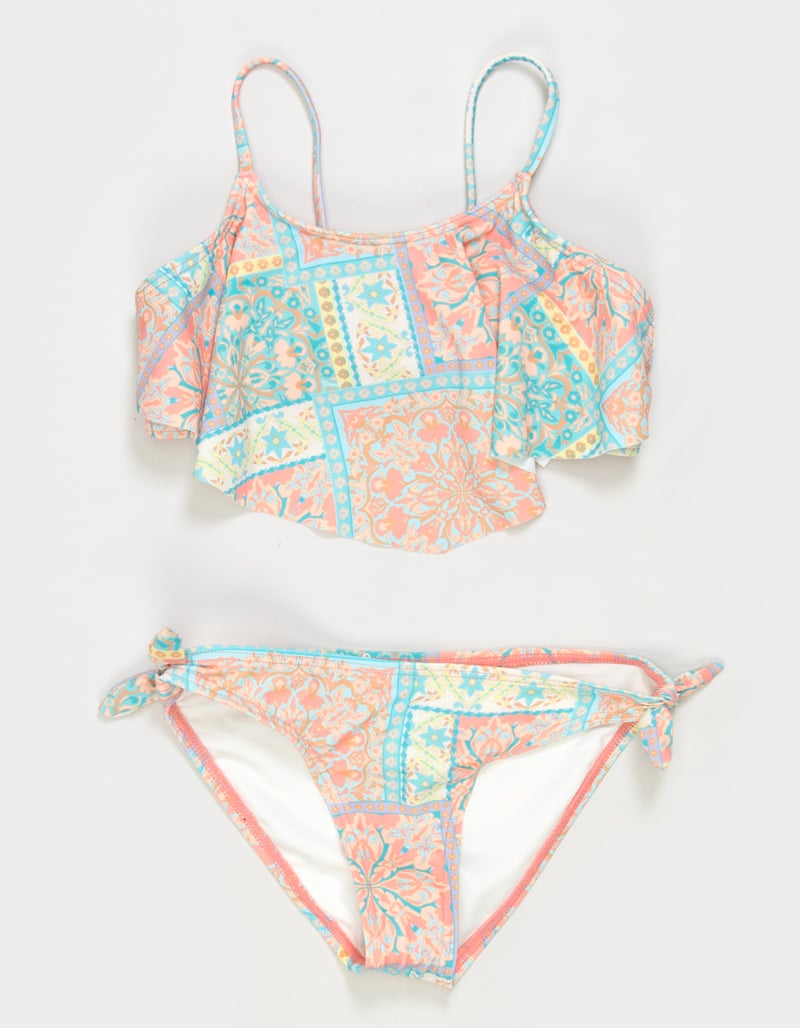 BILLABONG Take It Back Girls Flounce Bikini Set image number 0