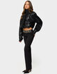EDIKTED Maricela Sequin Bead Bootcut Pants image number 8