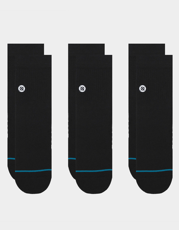 STANCE Icon 3 Pack Mens Quarter Socks Primary Image