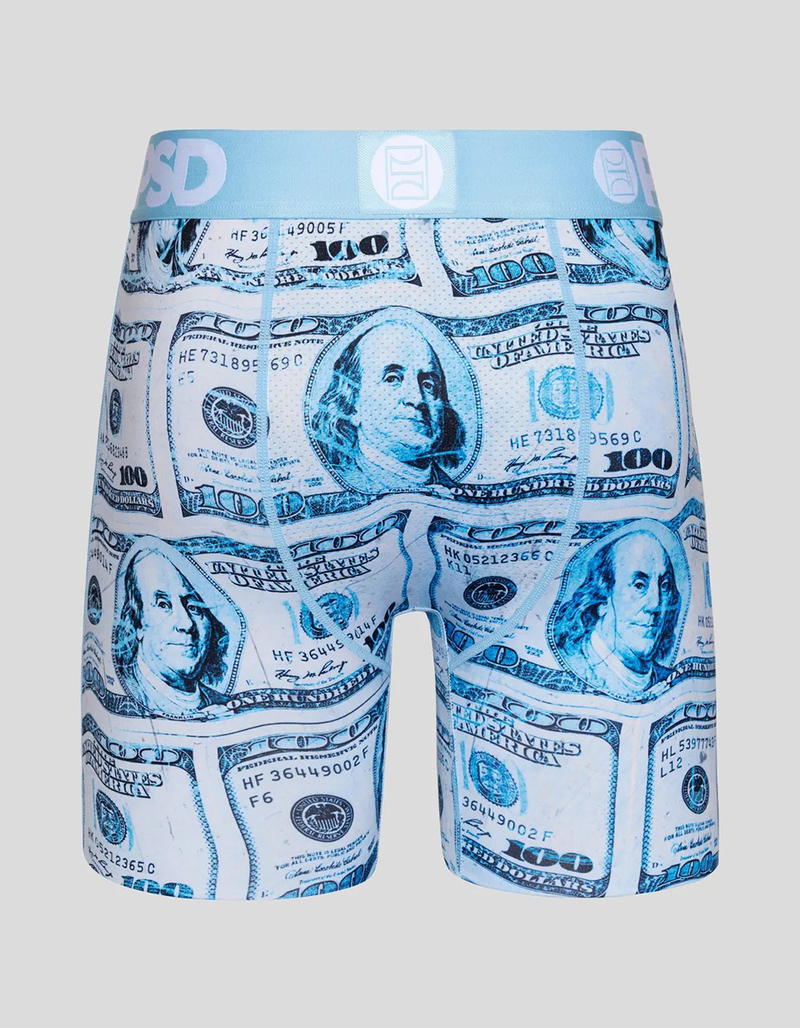 PSD Blue Bens Mens Boxer Briefs image number 3
