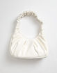 OLIVIA & KATE White Scrunch Shoulder Bag image number 1