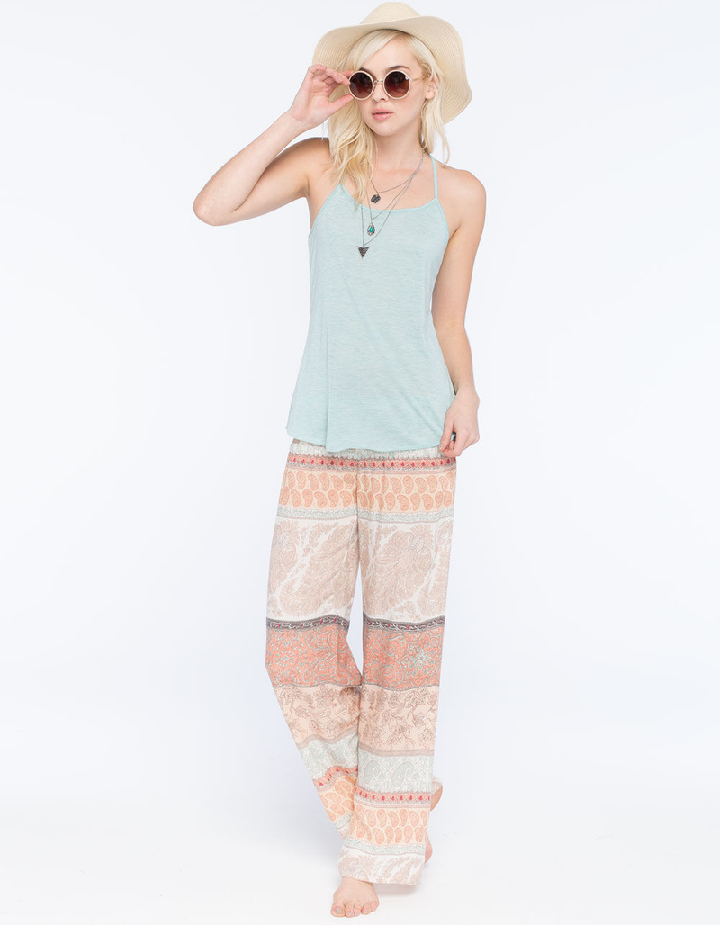FULL TILT Essential Womens Racerback Tank image number 4