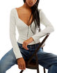 FREE PEOPLE Duo Corset Womens Long Sleeve Top image number 4