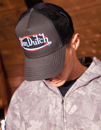 VON DUTCH Over Flow Trucker Hat Primary Image