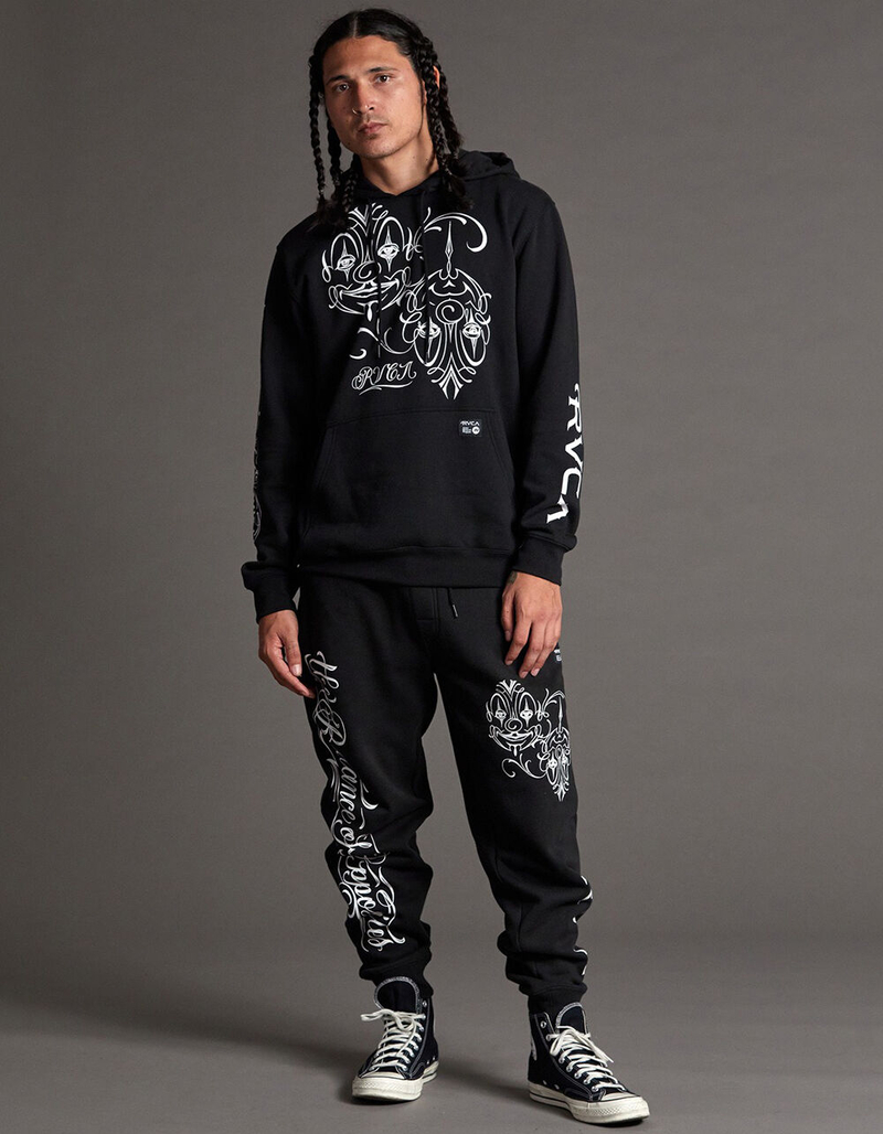 RVCA x Mister Cartoon Clowns Mens Hoodie image number 2