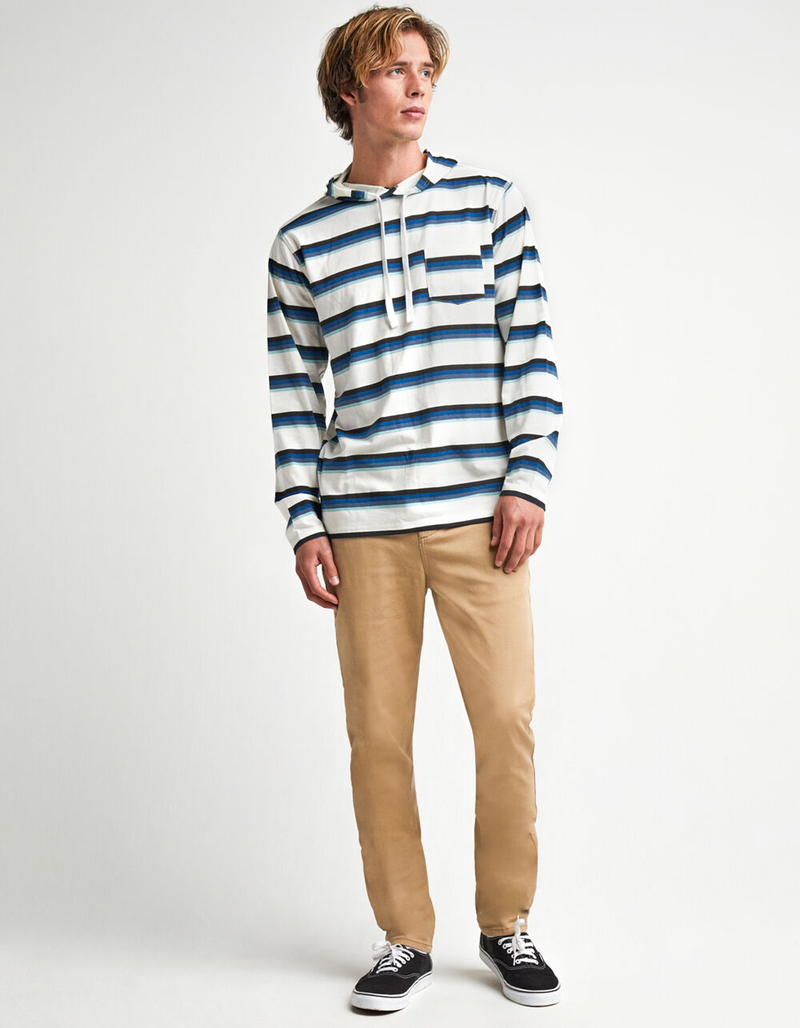RSQ Striped Mens Hooded Tee image number 3