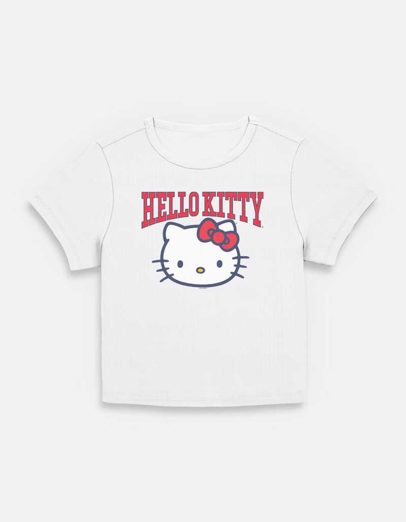 HELLO KITTY Classic Womens Baby Tee image number 0