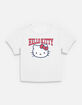 HELLO KITTY Classic Womens Baby Tee image number 1