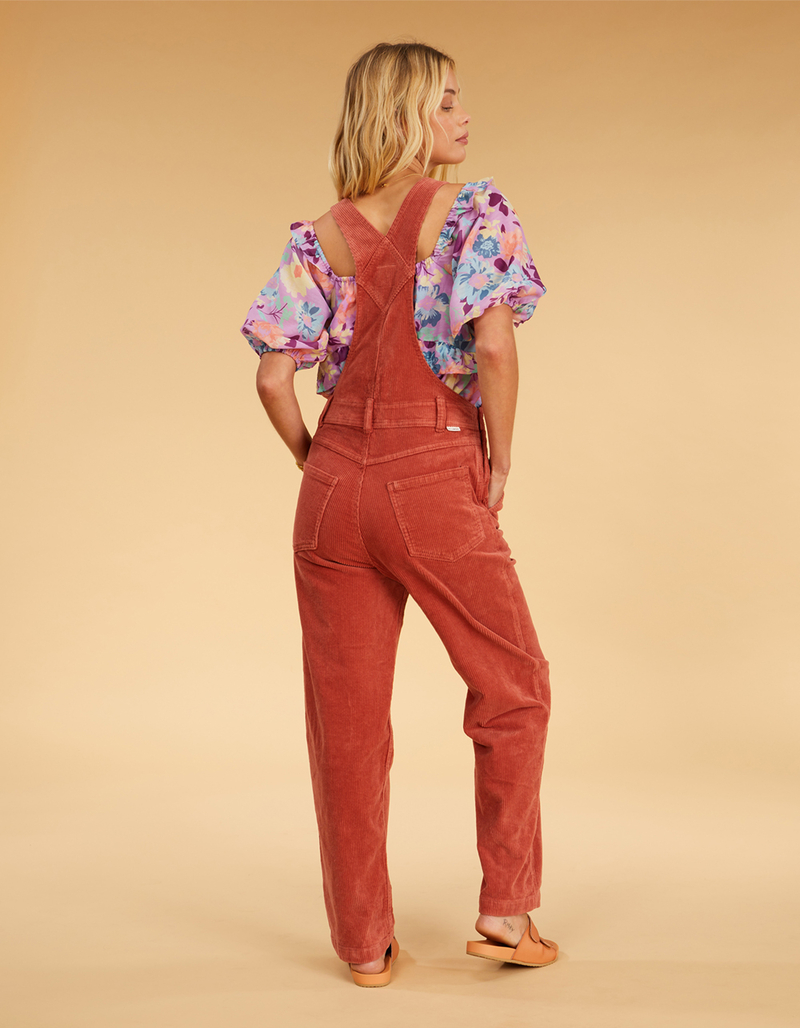 BILLABONG x Salty Blonde One Of A Kind Womens Corduroy Overalls image number 4