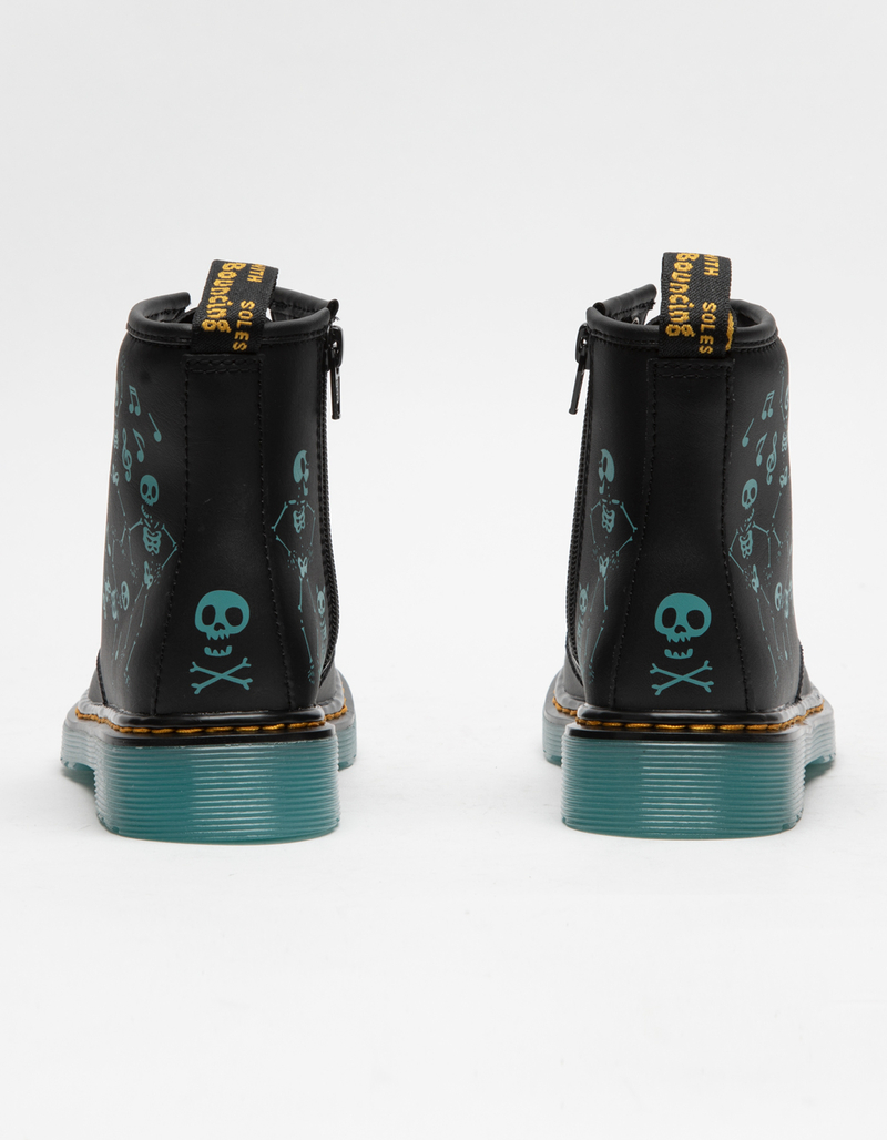 DR. MARTENS 1460 Girls Skelly Boots image number 3
