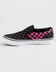 VANS Checkerboard Slip-On Carmine Rose Girls Shoes image number 4