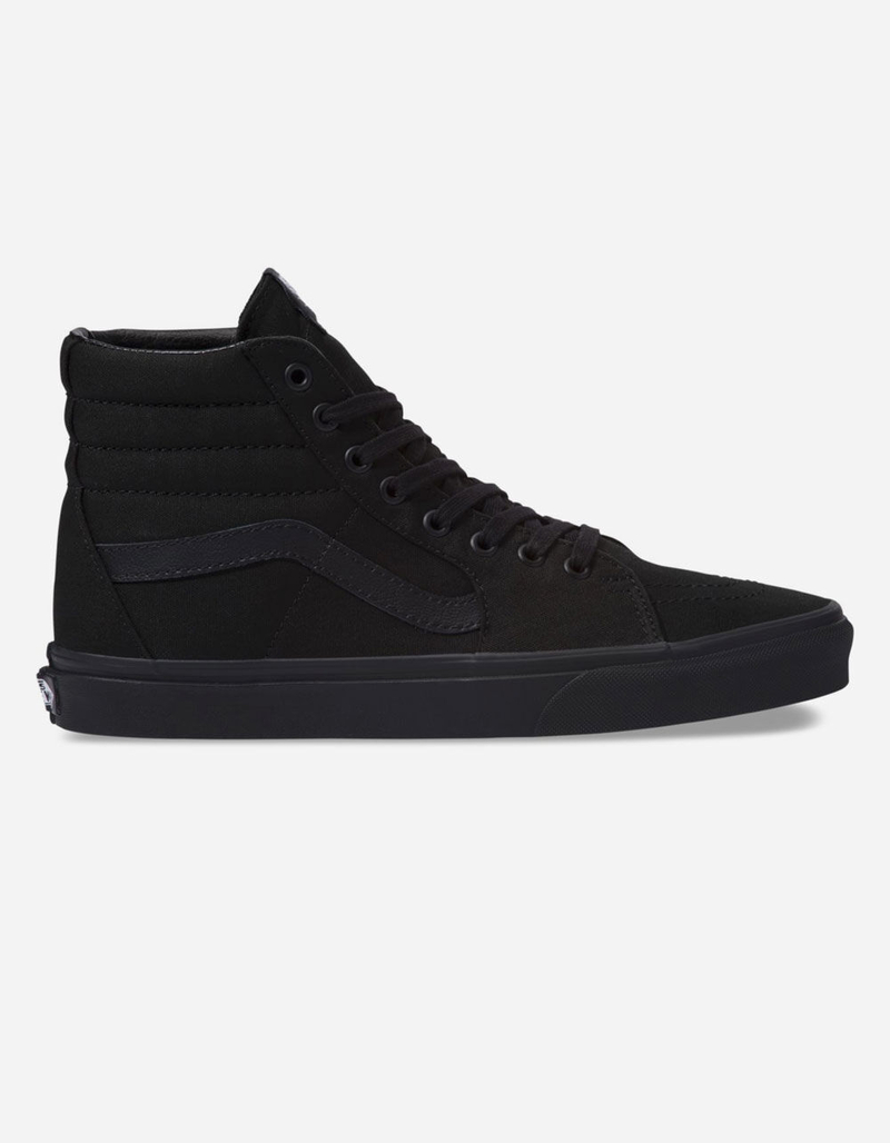VANS Canvas Sk8-Hi Black Shoes image number 0