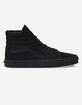 VANS Canvas Sk8-Hi Black Shoes image number 1