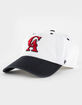 47 BRAND Los Angeles Angels Cooperstown Double Header Diamond '47 Clean Up Strapback Hat image number 1