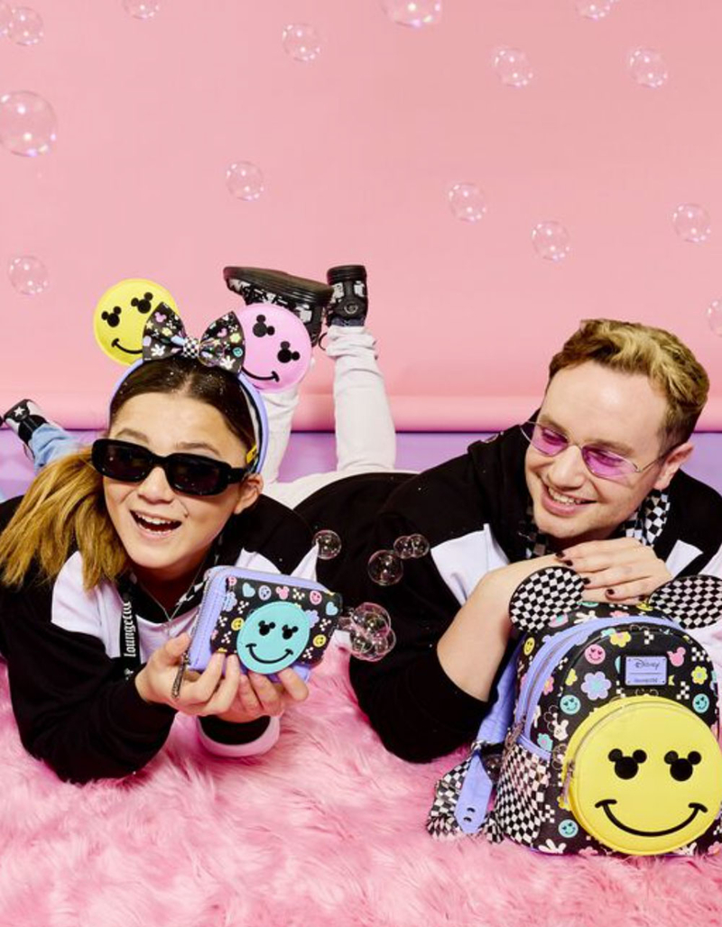 LOUNGEFLY x Disney Mickey Mouse Y2K Mini Backpack image number 4