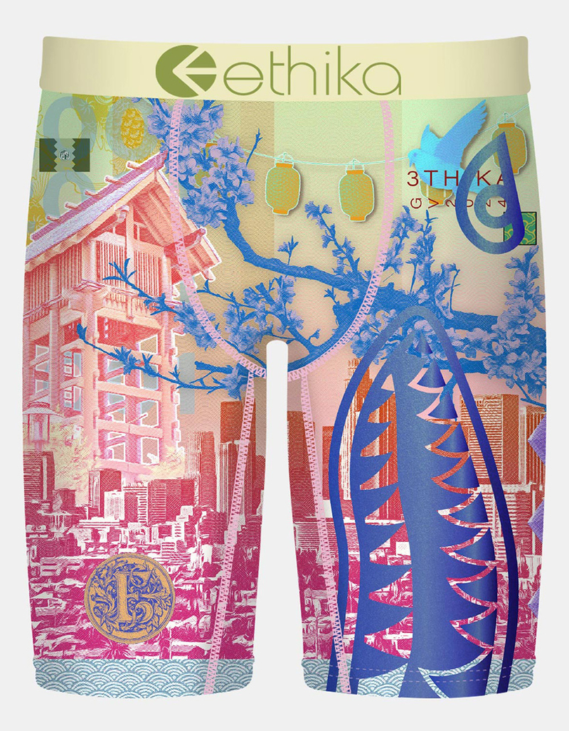 ETHIKA Bomber Sakura Staple Boys Boxer Briefs image number 0