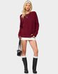 EDIKTED Lavonne Oversized Knit Raglan Sweater image number 5