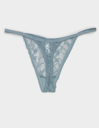 FULL TILT All Over Floral Lace Thong Alternative Image