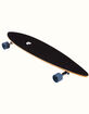 RETROSPEC Zed Navy Paisley 41" Pintail Longboard Skateboard image number 5