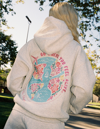 MALIBU SKYYE Feel Alive Womens Hoodie Primary Image
