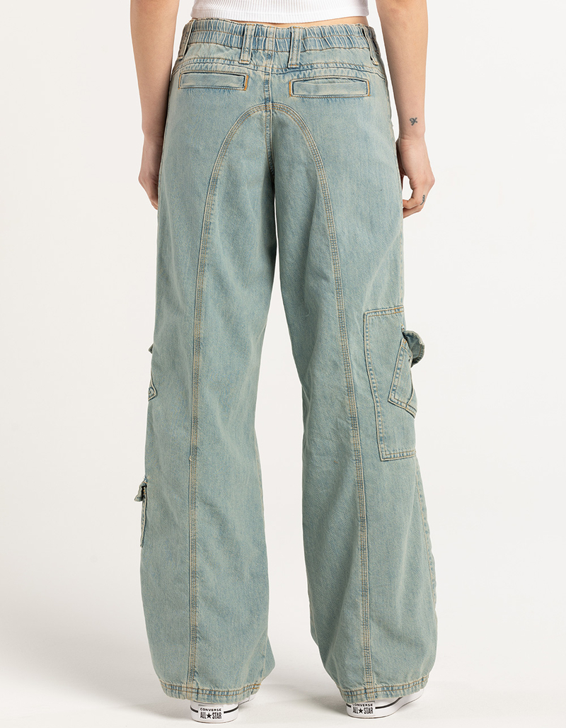 BDG Urban Outfitters Y2K Womens Denim Cargo Pants image number 3
