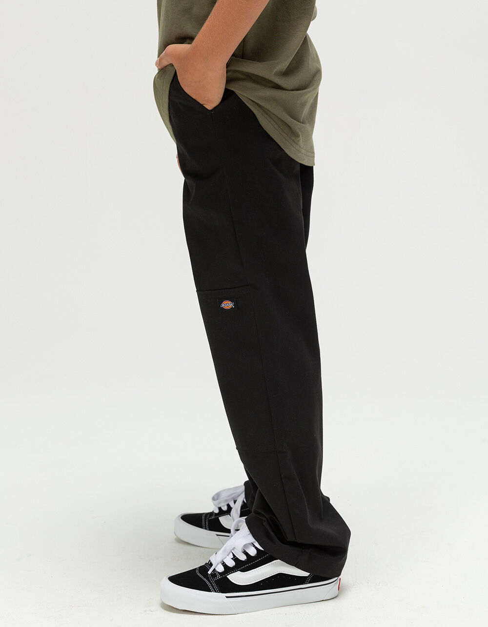 DICKIES Double Knee Boys Pants - BLACK | Tillys