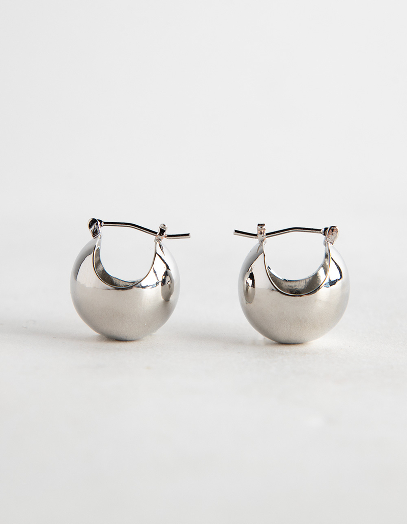 FULL TILT Chunky Hoop Earrings image number 0