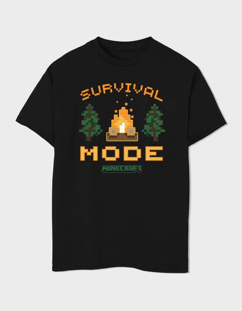 MINECRAFT Survival Mode Unisex Kids Tee image number 0