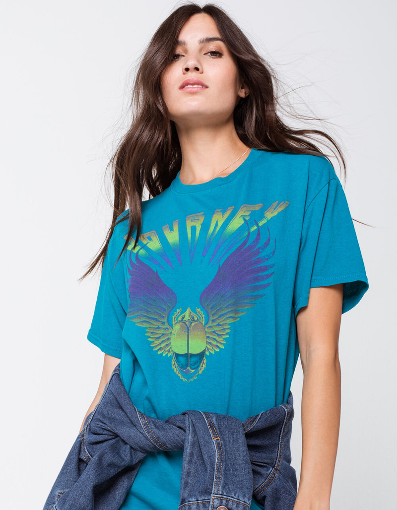 CACTUS & PEARL Journey Frontier Womens Boyfriend Tee image number 0