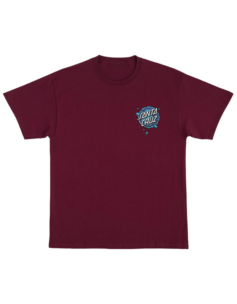 SANTA CRUZ Roskopp Destruct Face Mens Tee image number 1