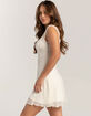 RSQ Womens Lace Fit And Flare Dress image number 3