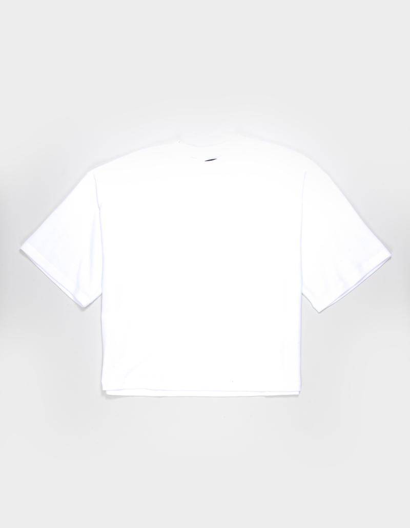 RSQ Mens Textured Baggy Crop Tee image number 0