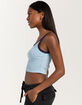 TILLYS Womens Ringer Tank Top image number 3