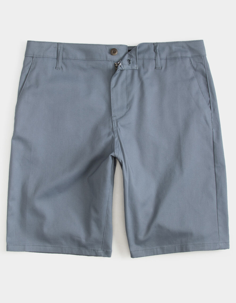 RSQ Long Mens Slate Blue Chino Shorts image number 1