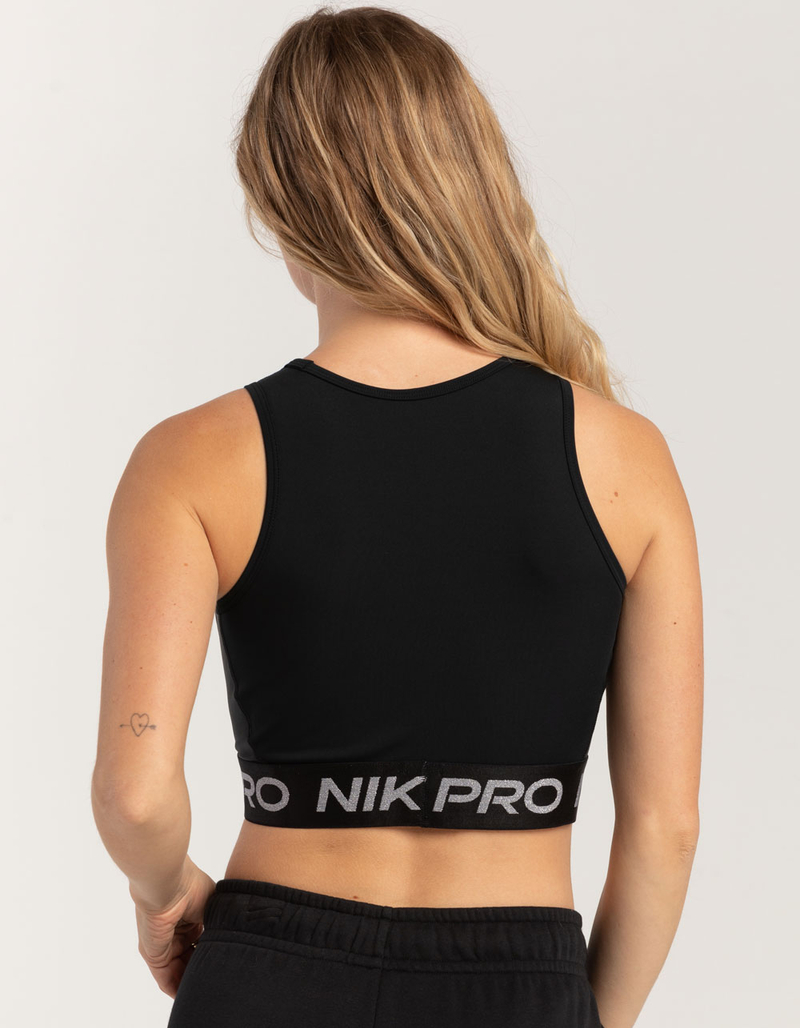 NIKE Shine Nike Pro Dri-FIT Womens Crop Tank Top image number 3
