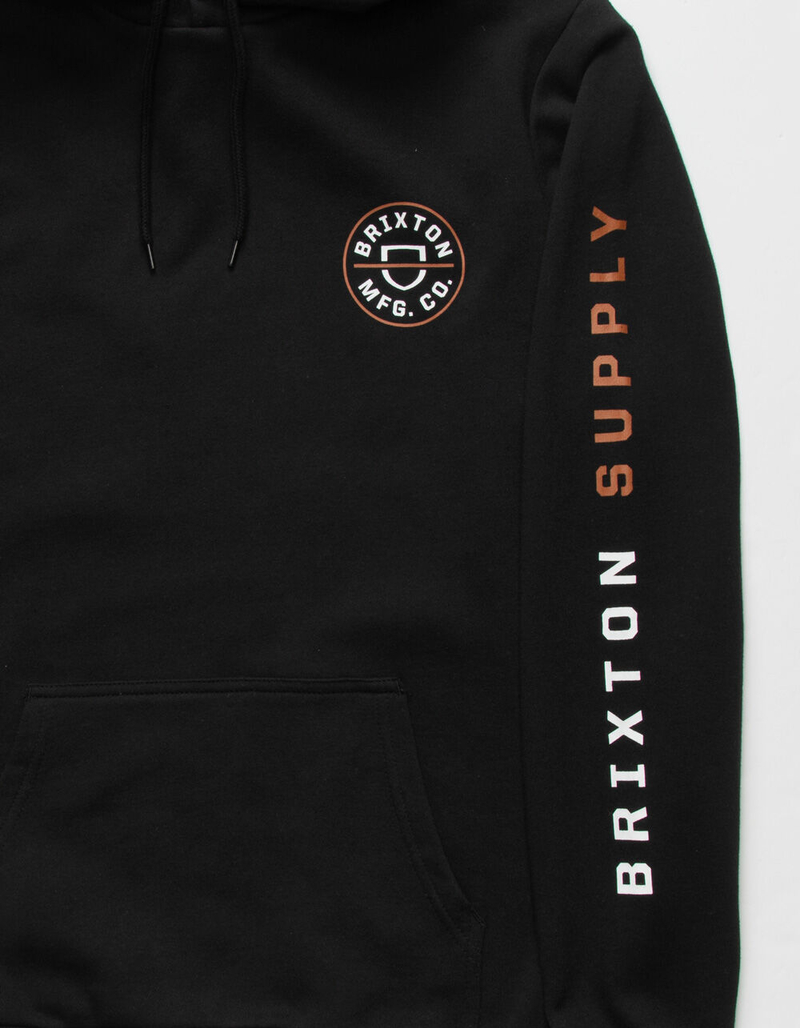 BRIXTION Crest Mens Hoodie image number 5