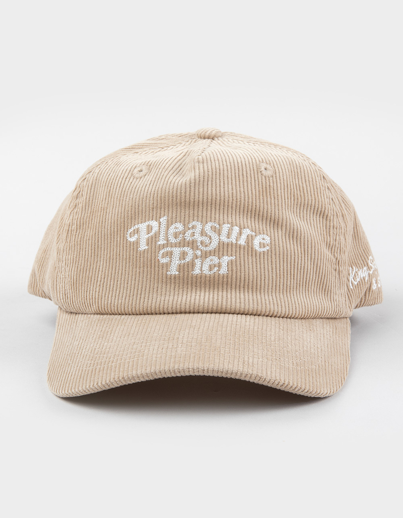HEMLOCK HAT CO. Pleasure Pier Corduroy Snapback Hat image number 1