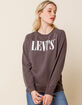LEVI'S Relaxed Graphic Womens Crew Sweatshirt image number 1
