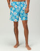 RSQ Mens Seersucker 6.5" Swim Trunks image number 1