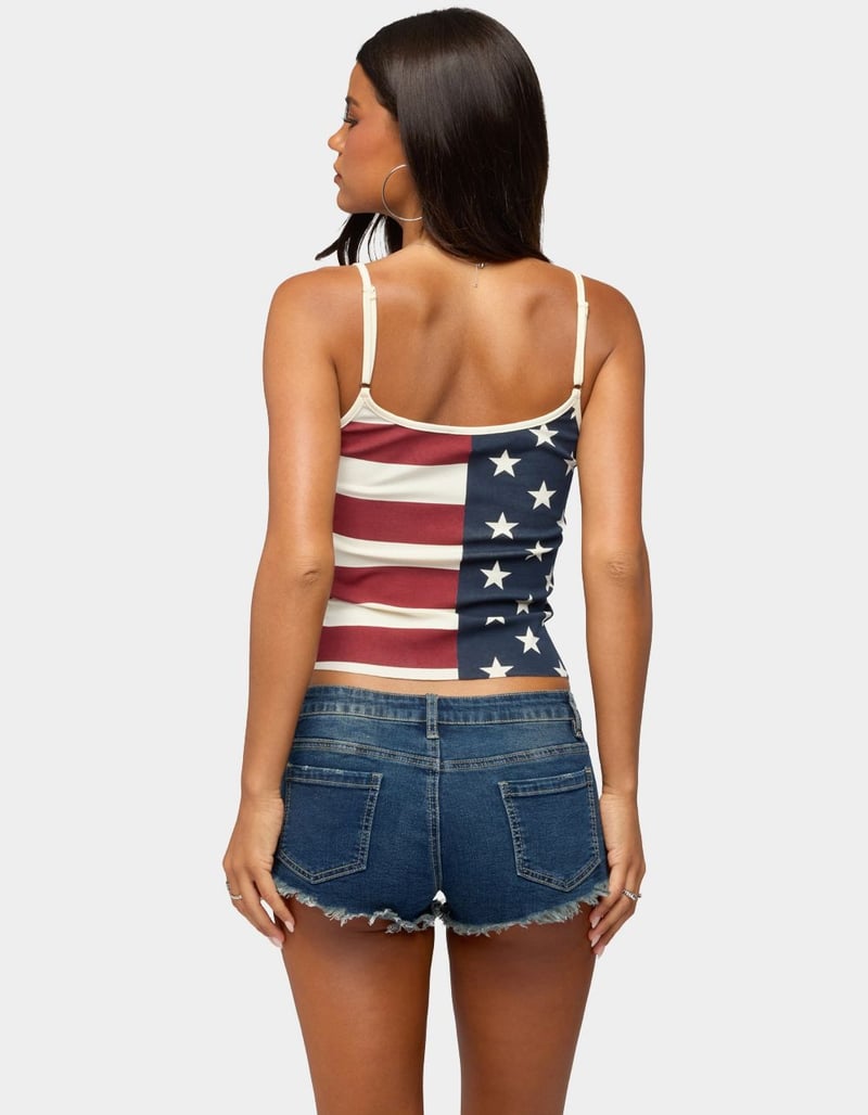 EDIKTED USA Lover Tank Top image number 2