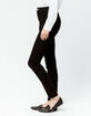 RSQ High Rise Black Womens Skinny Jeans image number 2
