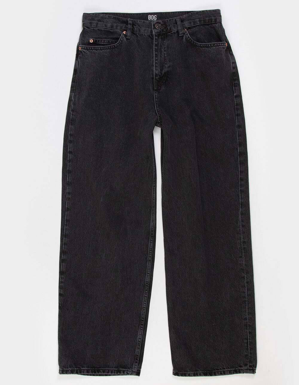 BDG Urban Outfitters Faded Black Jack Mens Relaxed Wide Fit Jeans