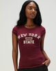MADDEN GIRL New York Womens Fitted Tee image number 1