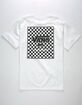 VANS Print Box Checkerboard Mens T-Shirt image number 1