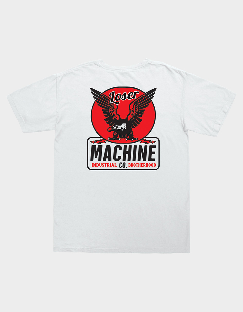 LOSER MACHINE Powerband Mens Pocket Tee image number 0